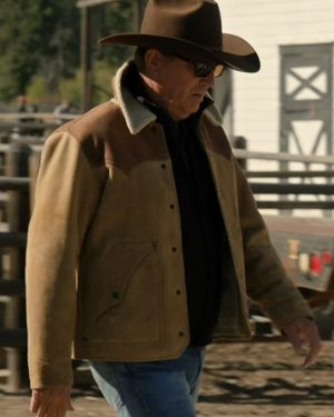 John Dutton Shearling Brown Jacket