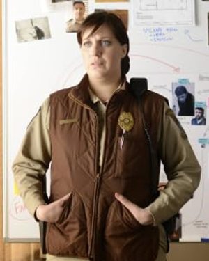 Allison Tolman Fargo Brown Quilted Vest