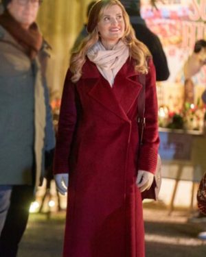 Charlotte A Not So Royal Christmas Brooke D'Orsay Long Wool Coat