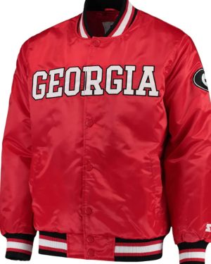 Georgia Bulldogs Starter Red Jacket