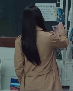 Kim Yoo-jung Tv Series My Demon Brown Trench Coat