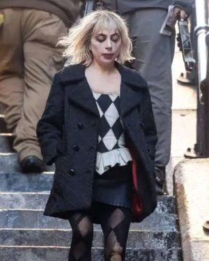 Joker Folie à Deux Lady Gaga Black Coat