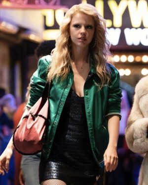 MaXXXine 2024 Mia Goth Green Jacket