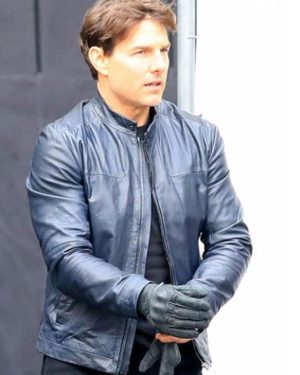 Mission Impossible Fallout Tom Cruise Leather Jacket