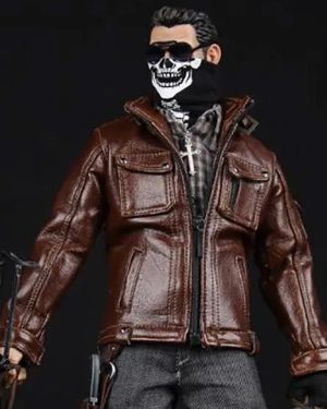 Gangsters Kingdom Spade 4 Chad Leather Jacket
