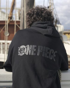 Iñaki Godoy One Piece Series Season 02 Monkey D. Luffy Black Hooded Jacket
