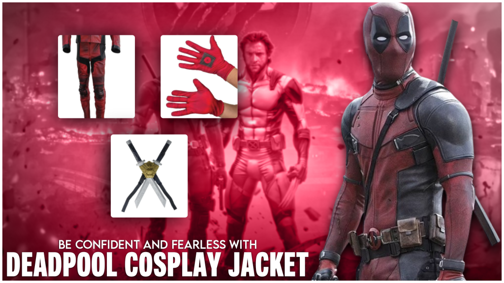 Be Confident And Fearless With Deadpool Cosplay Jacket