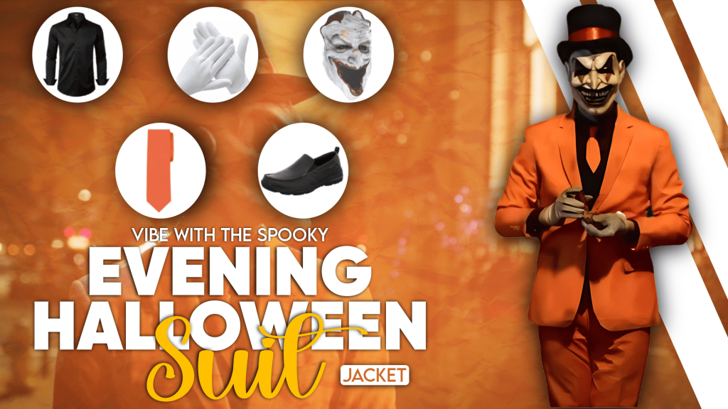 Vibe With the Spooky Evening In Our Halloween Suit Jacket