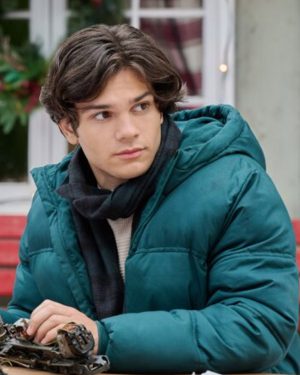 Dorian Giordano A Dance in the Snow Puffer Hooded Jacket