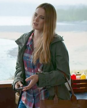 Melinda Monroe Virgin River Green Hooded Jacket