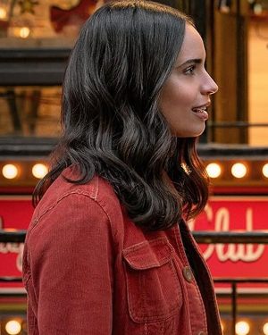 Alex The Life List Movie Sofia Carson Red Corduroy Jacket