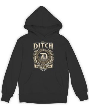 Black Pullover Ditch Hoodie