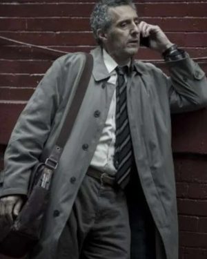 Irving Baliff Severance Grey Coat