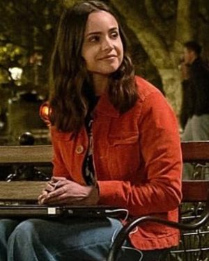 Sofia Carson The Life List Red Jacket
