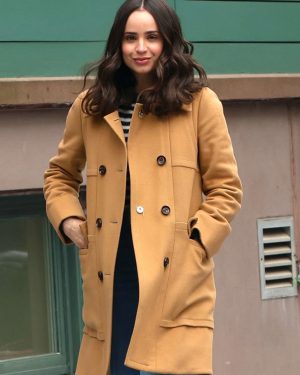 The Life List Sofia Carson Brown Coat