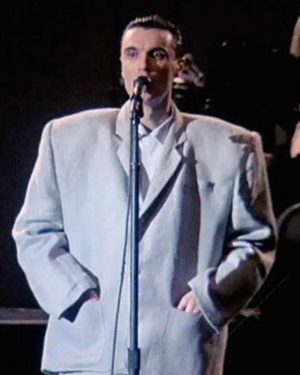 David Byrne Talking Heads Suit