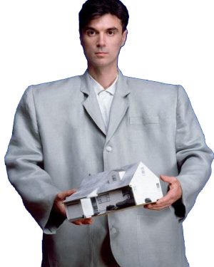 David Byrne Talking Heads Suit