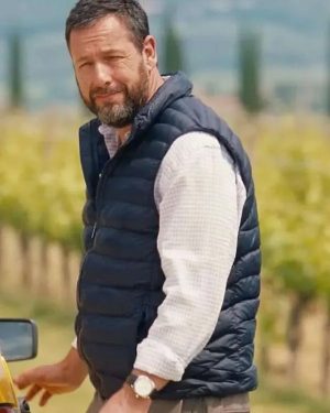 Jay Kelly Adam Sandler Black Vest