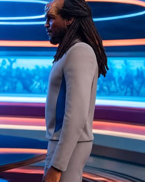 Star Trek Starfleet Academy 2026 Jay-Den Kraag Grey Uniform Jacket