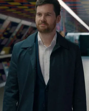 Down Cemetery Road Tom Riley Black Cotton Coat