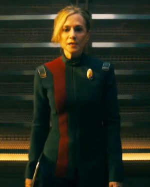 TV Series Star Trek Starfleet Academy 2026 Holly Hunter Black Uniform Jacket