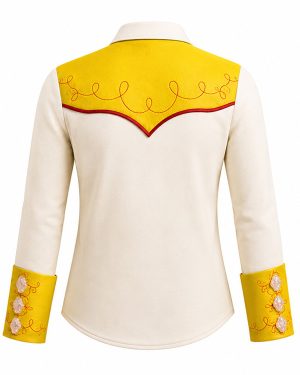 Toy Story 5 Jessie Yellow and White Costume Shirt