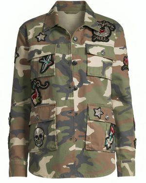 Shop All American S08 Western Appliqué Camo Jacket