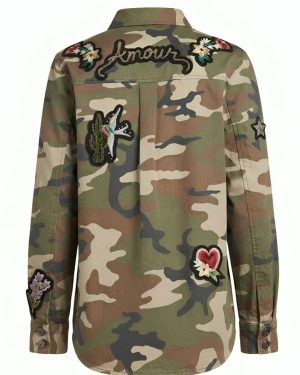 All American S08 Western Appliqué Camo Jacket