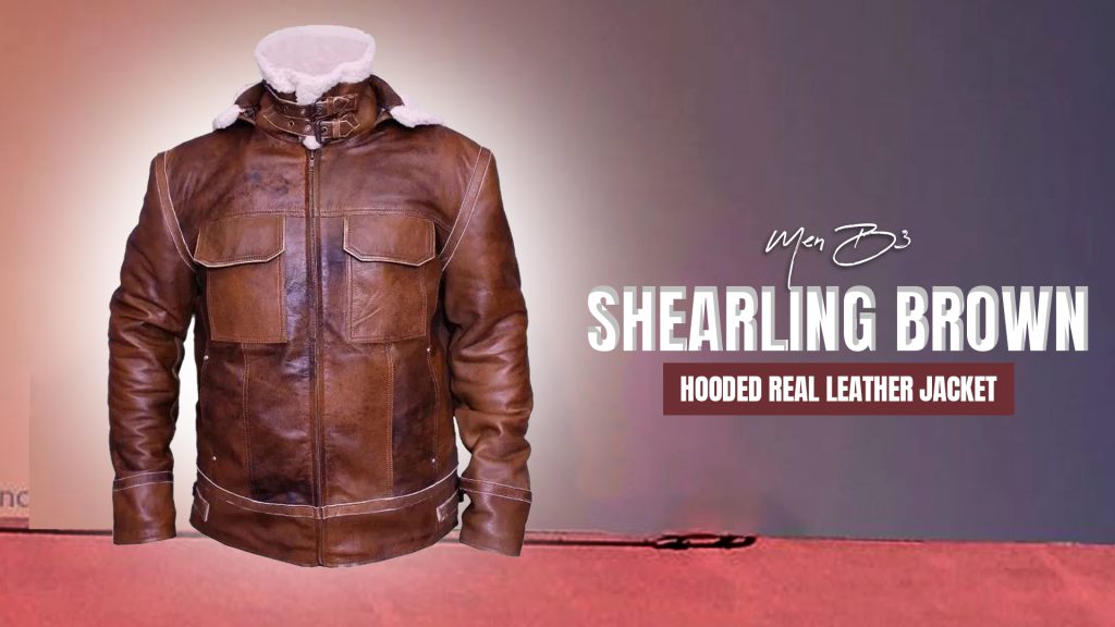8 Ball Shearling Hooded Jacket (1)