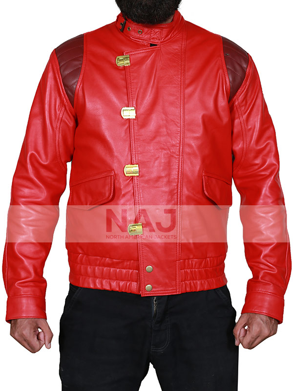 Red Capsule Red Leather Jacket
