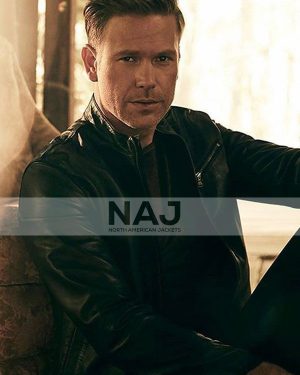 TV Series Legacies Matthew Davis Black Leather Jacket