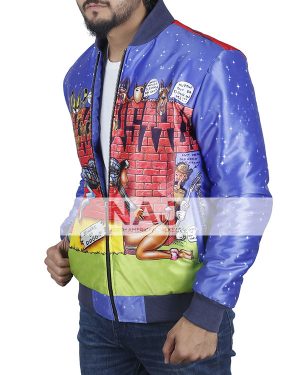 American Rapper Snoop Dogg Polyester Jacket