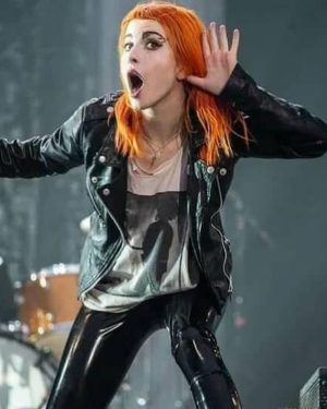 Singer Halley Williams 2023 Leather Jacket