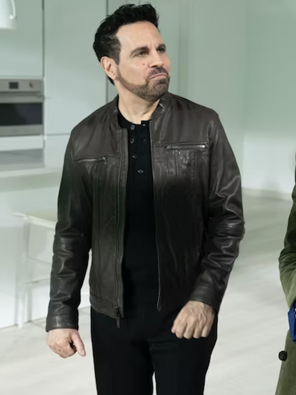 And Just Like That S01 Anthony Marentino Leather Jacket