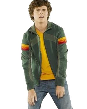 Green Tricolor Straps The Middle Charlie McDermott Jacket