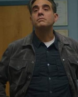 TV Series The Watcher 2022 Bobby Cannavale Grey Suede Leather Jacket