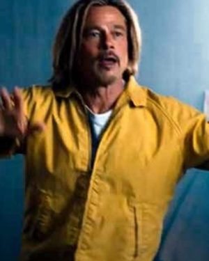 Brad Pitt Bullet Train Cotton Jacket