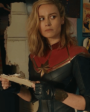 Carol Danvers The Marvels (2023) Brie Larson Blue Jacket