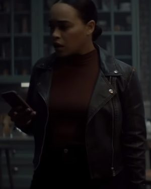 Cobweb 2023 Cleopatra Coleman Biker Leather Jacket