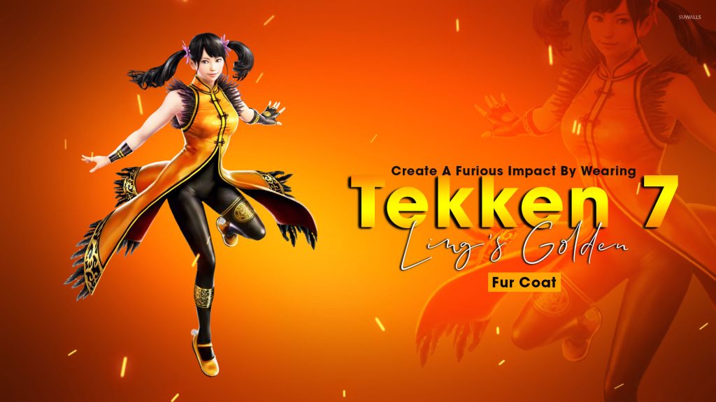 Create A Furious Impact By Wearing Tekken 7 Ling’s Golden Fur Coat