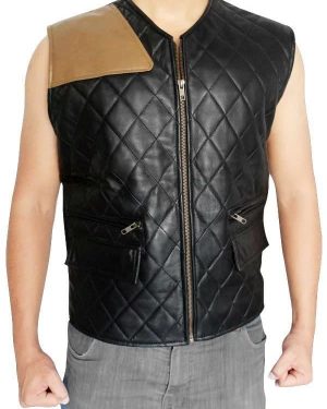 The Walking Dead Governor Leather Vest