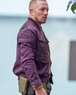Georges St-Pierre The Falcon and the Winter Soldier Batroc Purple Jacket
