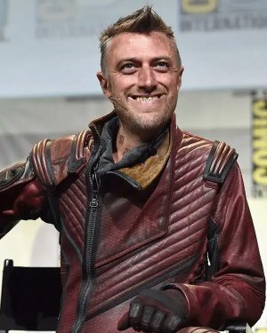 Guardians of The Galaxy 3 Sean Gunn Leather Jacket