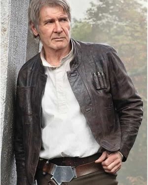 Hansel Organa Star Wars the Force Awakens Leather Jacket