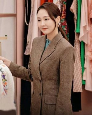 Hee-jin Lee Strong Girl Nam-soon Brown Trench Coat