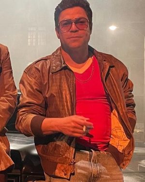 Jeremy Luke Inside Man 2023 Leather Jacket