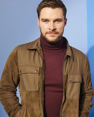 Ian Flora and Son Movie 2023 Jack Reynor Brown Suede Leather