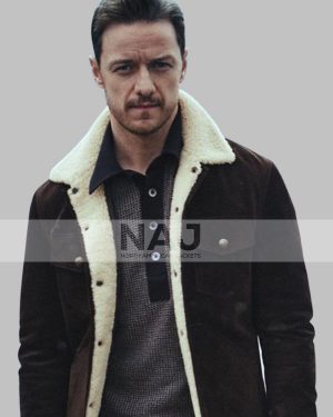 Lord Asriel Tv Series His Dark Materials James Mcavoy Brown Leather Jacket