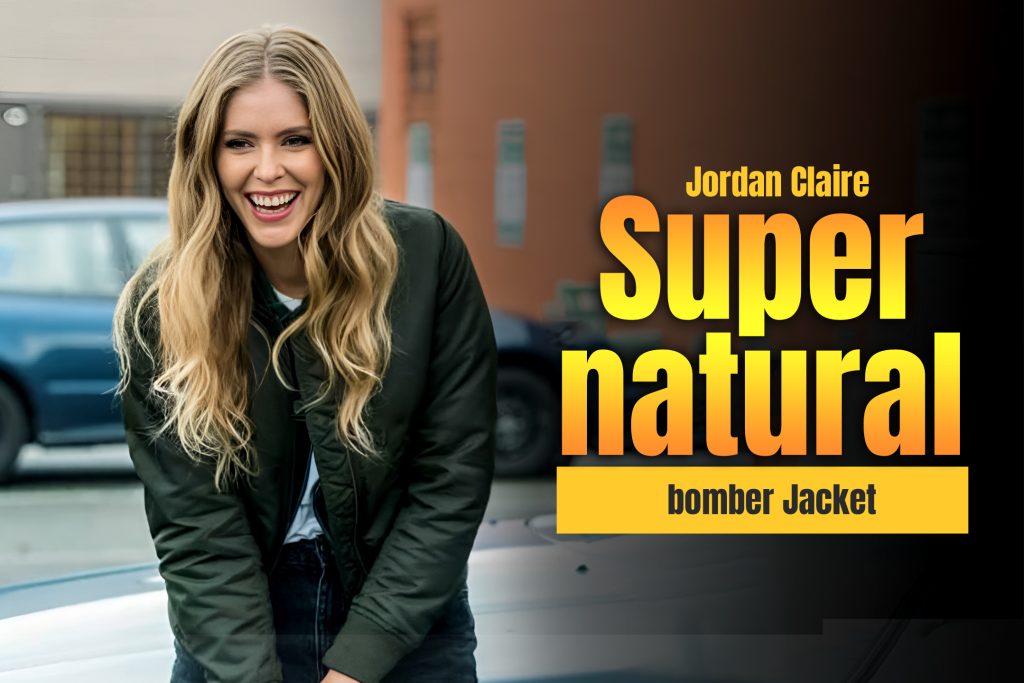 Jordan Claire Robbins Supernatural Bomber Jacket