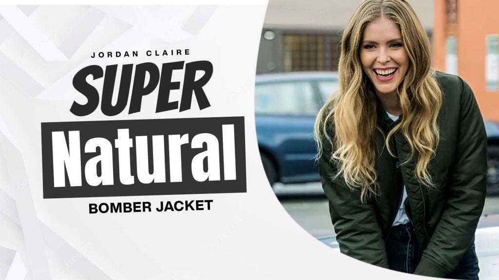 Jordan Claire Supernatural S13 Bomber Jacket
